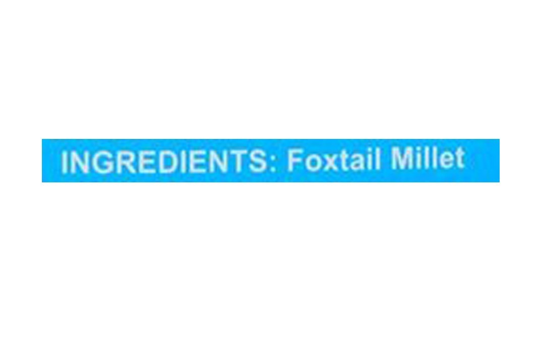 Naturally yours Organic Foxtail Millet    Pack  300 grams
